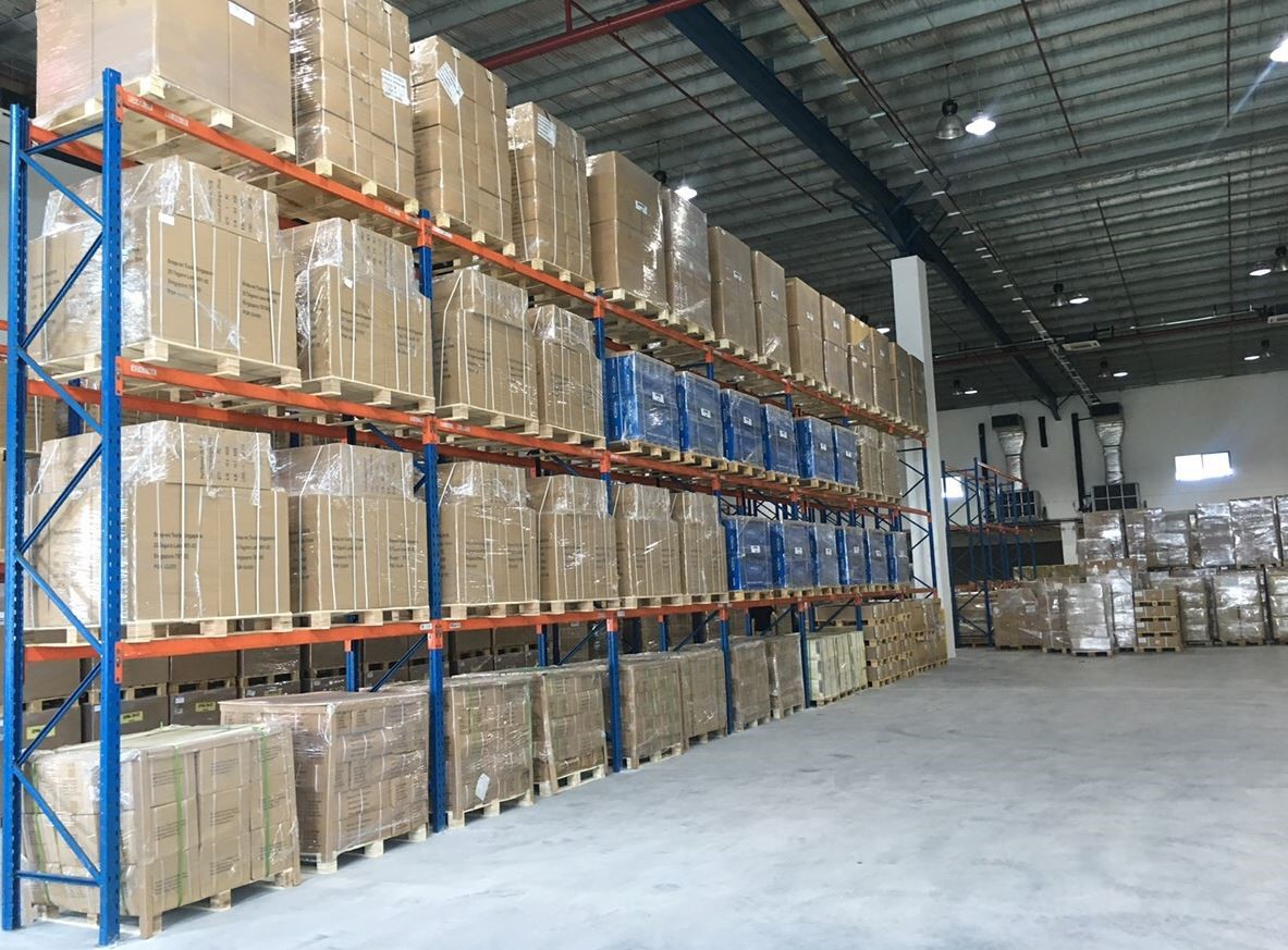Dimerco's Bonded Warehouse at FTZ of the Airport Logistics Park in Singapore.