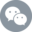 Wechat logo in a circle