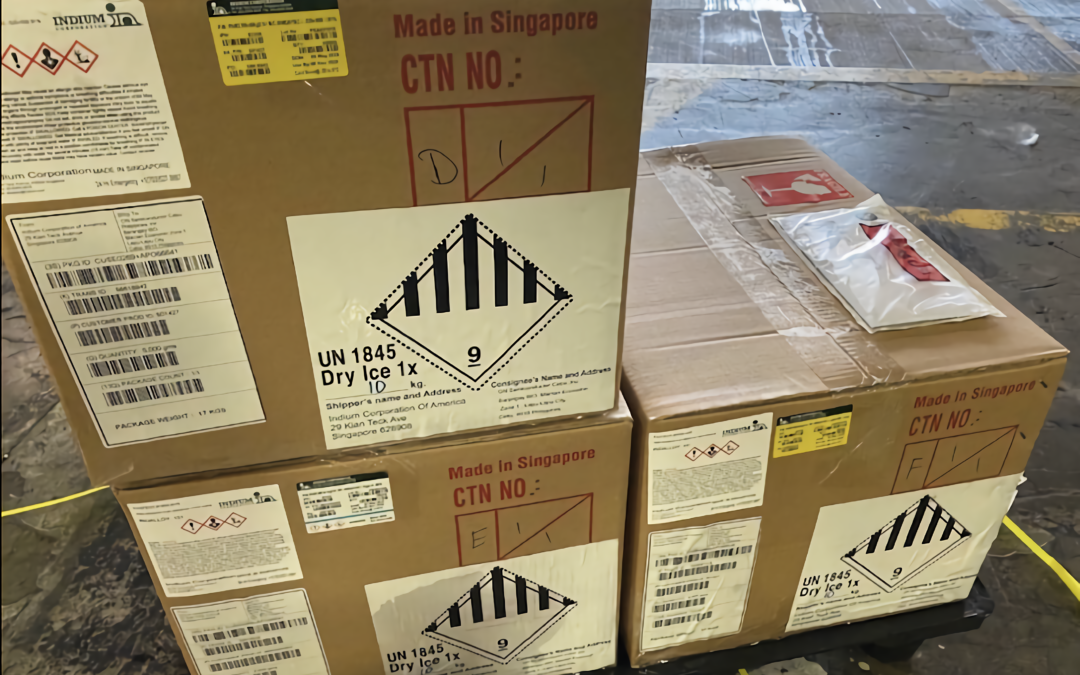 Shipping Dangerous Goods by Air: A Semiconductor Case Study