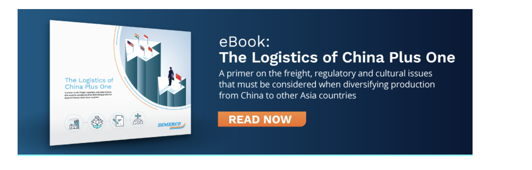 CTA for eBook: The Logistics of China Plus One