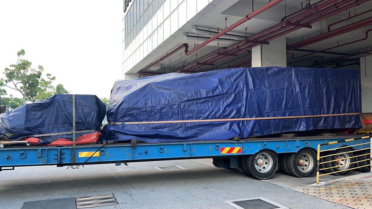 Manufacturing plant relocation from Singapore to Malaysia.