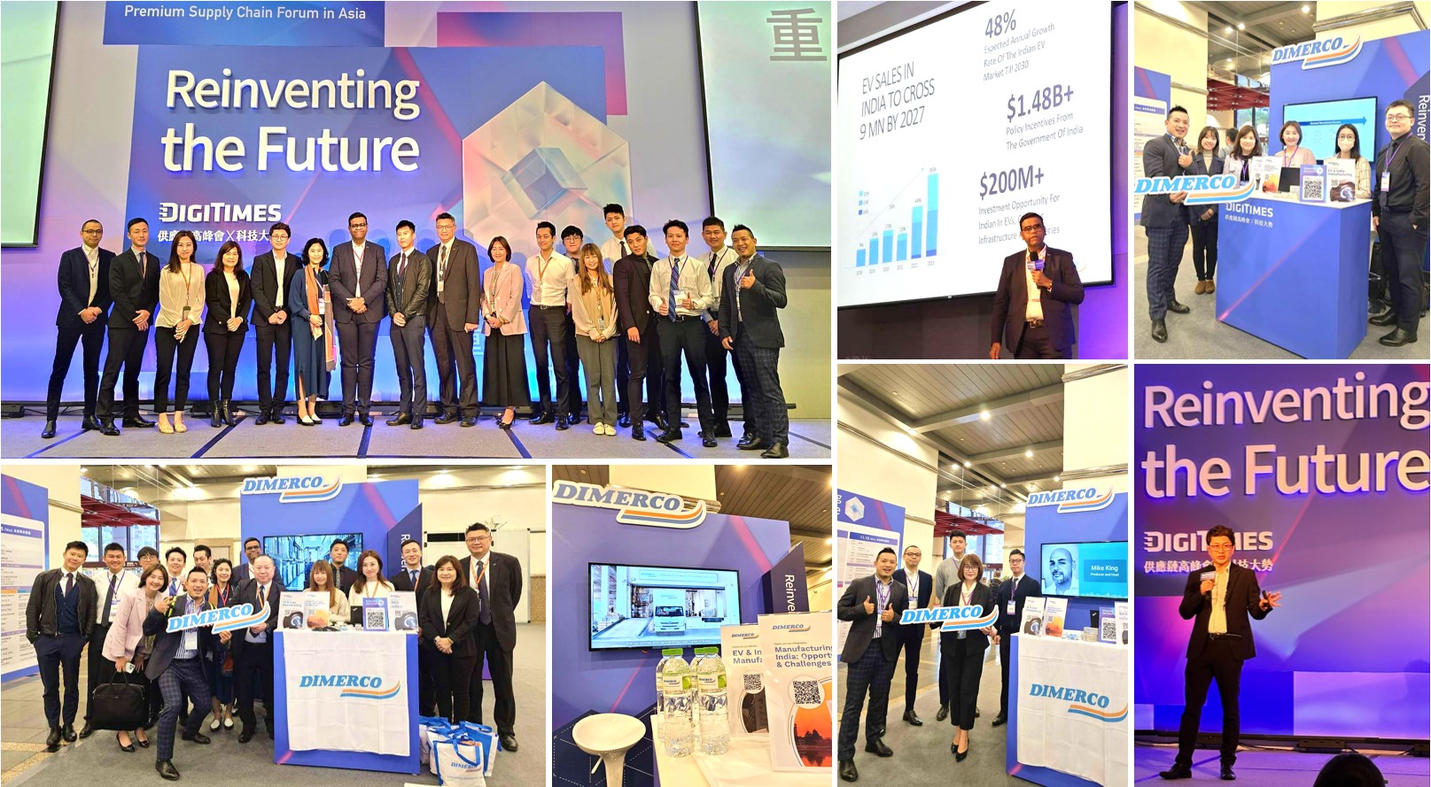 20231114-15 DIMIN, DIMTW, DFSTW, DIG & CSC participated Digitimes Supply Chain Summit in Taipei during Nov. 14-15