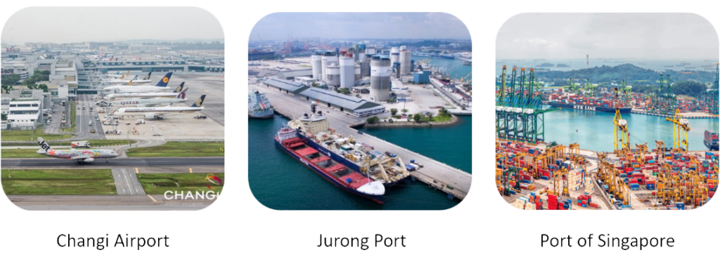 Singapore Ports and Airports