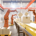 Automation Factory and warehouse robots