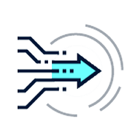 arrow pointing forward icon