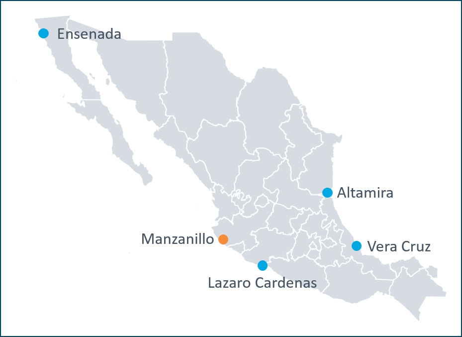 Alternative Solutions to Manzanillo Port