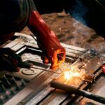 Metal welding process in manufacturing industry affected by Section 232 tariffs on steel, aluminum and copper imports